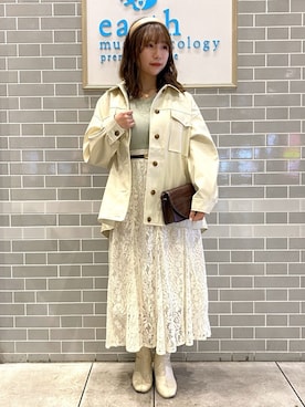 Ruiさん（レディース・153cm）の冬コーディネート