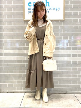 Ruiさん(レディース・153cm)の春コーディネート