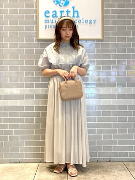 「earthstaff」｜Ruiさん（レディース・153cm）の春コーディネート