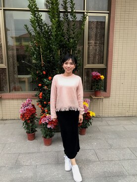 BenBenBiBi系黄绿さんのコーディネート