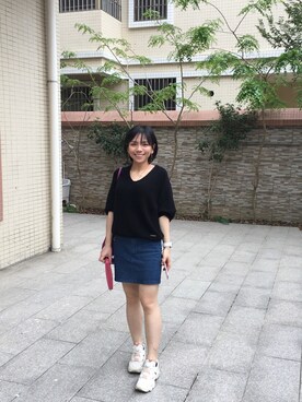 BenBenBiBi系黄绿さんのコーディネート