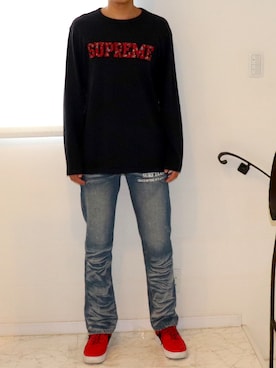 しましさん（メンズ・182cm）の秋コーディネート