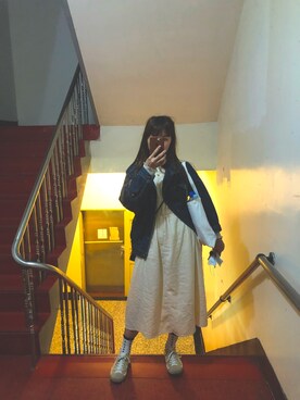 「PONY（ポニー）のアイテム」を使った、Rayraylinさん（レディース・165cm）の春コーディネート