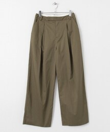 URBAN RESEARCH DOORS | コットンタックワイドパンツ(パンツ)