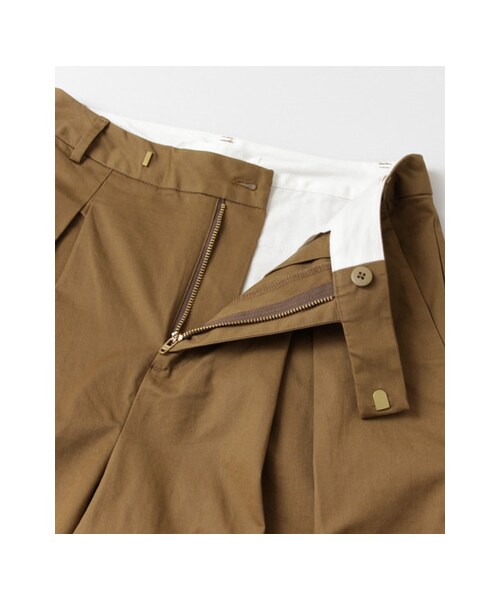 URBAN RESEARCH DOORS（アーバンリサーチドアーズ）の「コットンタックワイドパンツ（パンツ・レディース・KHAKI/BEIGE/BLACK・36/38/40）」の15枚目の写真