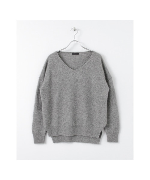 URBAN RESEARCH ROSSO WOMEN(アーバンリサーチ ロッソ)の「ソフトウールオーバープルオーバー(トップス・レディース・BEIGE/PINK/RED/NAVY/GRAY・FREE)」の2枚目の写真