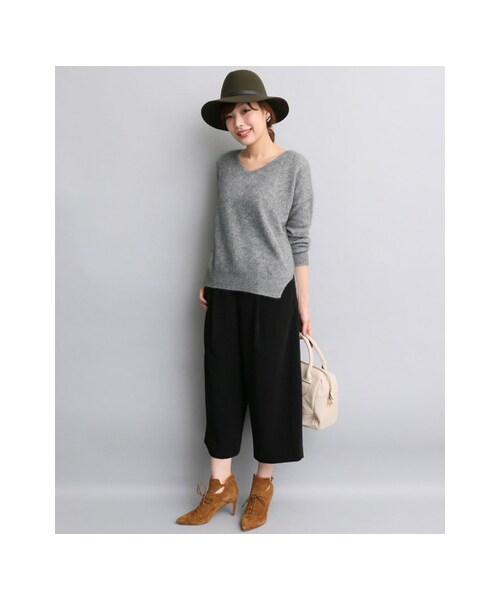 URBAN RESEARCH ROSSO WOMEN(アーバンリサーチ ロッソ)の「ソフトウールオーバープルオーバー(トップス・レディース・BEIGE/PINK/RED/NAVY/GRAY・FREE)」の17枚目の写真