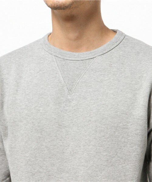Champion（チャンピオン）の「Champion CREW NECK SWEAT（スウェット・メンズ・グレー/グリーン/ネイビー・L/M）」の6枚目の写真