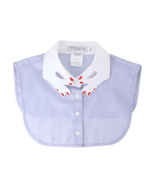 PAMEO POSE（パメオポーズ）の「【VIVETTA】ROUSSEAU（ネックレス・レディース・ホワイト/ブルー・F）」の2枚目の写真