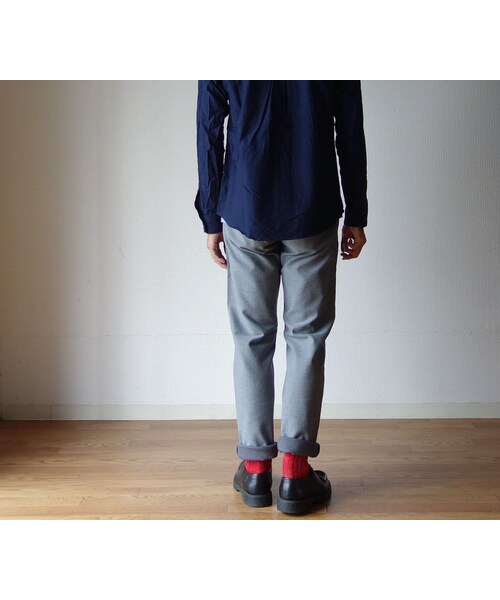 FOB FACTORY（エフオービーファクトリー）の「【2015秋の新作】F.O.B エフオービーファクトリー F4023 ONOFF PANTS オノフパンツ GRY グレー MEN'S メンズ（スラックス・メンズ・その他）」の3枚目の写真