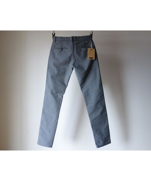 FOB FACTORY（エフオービーファクトリー）の「【2015秋の新作】F.O.B エフオービーファクトリー F4023 ONOFF PANTS オノフパンツ GRY グレー MEN'S メンズ（スラックス・メンズ・その他）」の7枚目の写真
