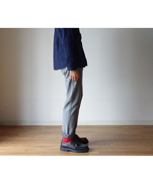 FOB FACTORY（エフオービーファクトリー）の「【2015秋の新作】F.O.B エフオービーファクトリー F4023 ONOFF PANTS オノフパンツ GRY グレー MEN'S メンズ（スラックス・メンズ・その他）」の2枚目の写真