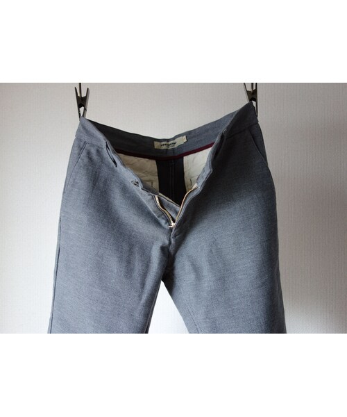 FOB FACTORY（エフオービーファクトリー）の「【2015秋の新作】F.O.B エフオービーファクトリー F4023 ONOFF PANTS オノフパンツ GRY グレー MEN'S メンズ（スラックス・メンズ・その他）」の9枚目の写真