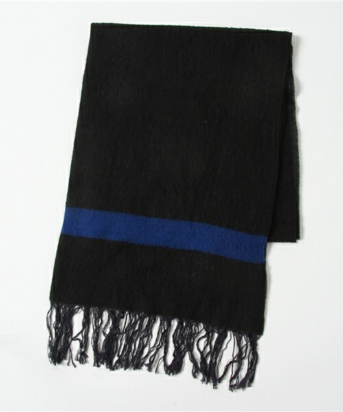 FRAPBOIS（フラボア）の「クレープールストール（ストール/ショール・レディース・ブラック/グレー・FREE）」の4枚目の写真