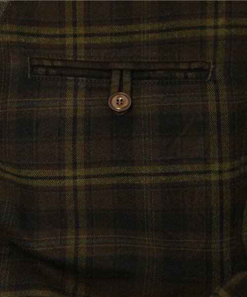 FRAPBOIS（フラボア）の「チェックダイ（その他パンツ・メンズ・ネイビー/ブラウン・2/3）」の11枚目の写真