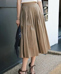 DHOLIC | プリーツフレアミディスカート(スカート)
