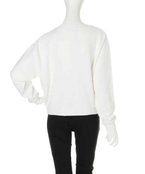 jouetie（ジュエティ）の「スタッズビジュープルオーバー（トップス・レディース・オフホワイト/ブラック/キャメル）」の9枚目の写真