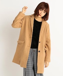 RAY CASSIN | モッサチェスターコート(ジャケット/アウター)