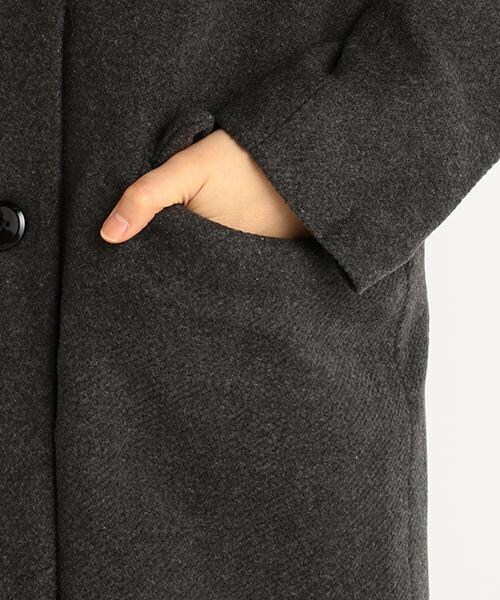 RAY CASSIN（レイカズン）の「モッサチェスターコート（ジャケット/アウター・レディース・ネイビー/キャメル/グレー/チャコールグレー・M/L）」の7枚目の写真