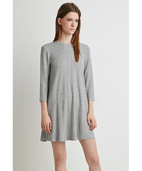Forever 21 フォーエバー トゥエンティーワン の Forever 21 Marled Trapeze Dress ワンピース Wear