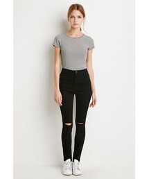 FOREVER 21 | FOREVER 21 Ripped Skinny Jeans(デニムパンツ)