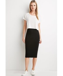 FOREVER 21 | FOREVER 21 Classic Midi Pencil Skirt(スカート)