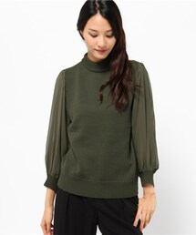 CLANE | CLANE シフォンスリーブニット(ニット/セーター)