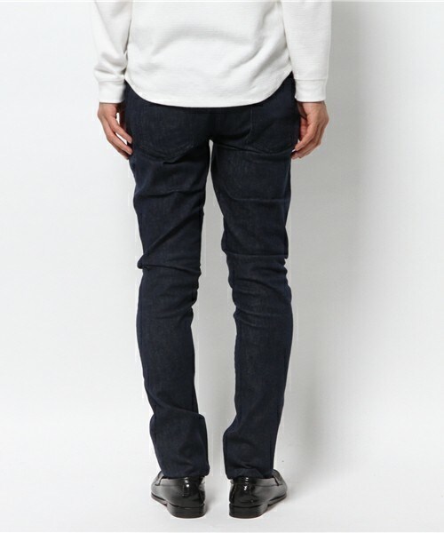 FREDY&GLOSTER（フレディアンドグロスター）の「スキニー 5P デニム（デニムパンツ・メンズ・ネイビー・S/M/L）」の3枚目の写真
