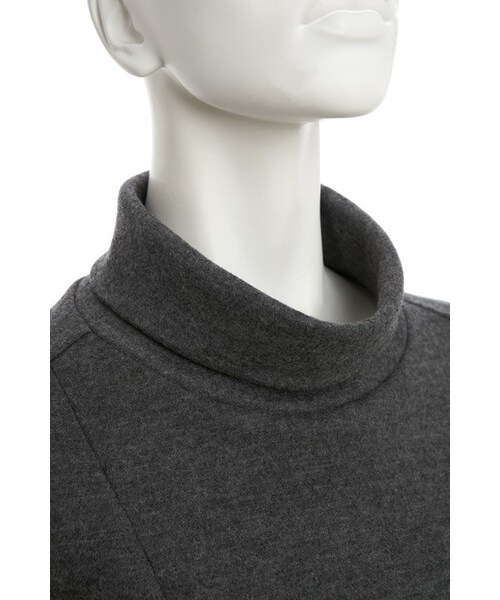 Danny&Anne（ダニーアンドアン）の「Wide turtle long sleeve tops（トップス・レディース・WHITE/GRAY/BORDEAUX・FREE）」の6枚目の写真