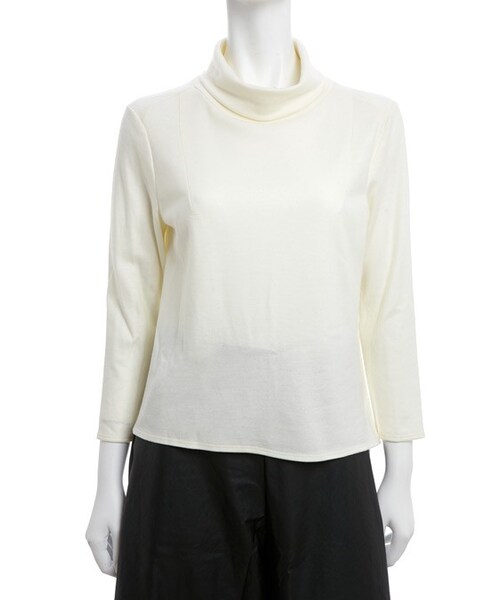 Danny&Anne（ダニーアンドアン）の「Wide turtle long sleeve tops（トップス・レディース・WHITE/GRAY/BORDEAUX・FREE）」の10枚目の写真