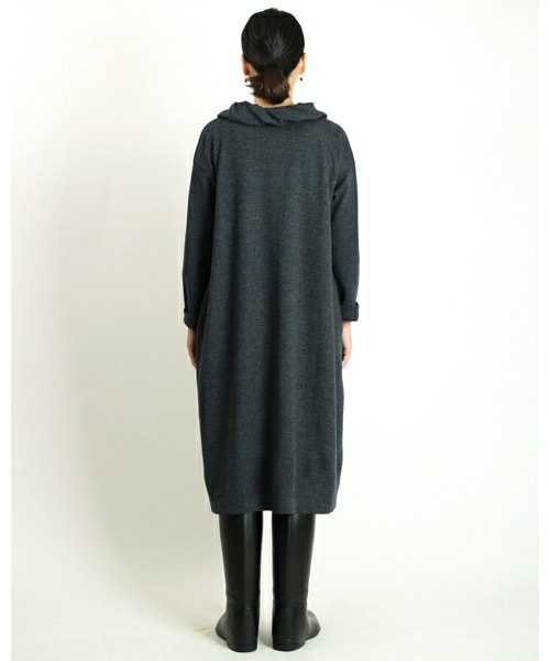 美品】 45R 45rpm ジャージフラノ ワンピース ウール 現行タグ 45R