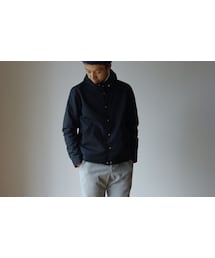 MANUAL ALPHABET | MANUAL ALPHABET マニュアルアルファベット MA-J-095 C/N グログランフードジャケット BLK ブラック(マウンテンパーカー)