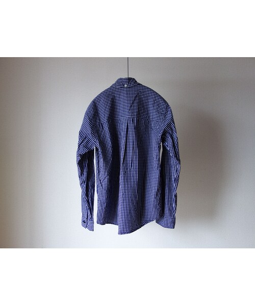 nisica（ニシカ）の「【2015秋の新作】nisica ニシカ B.D SHIRT CHECK ボタンダウンシャツ チェック NVY ネイビー UNISEX 男女兼用（シャツ/ブラウス・メンズ・その他）」の10枚目の写真