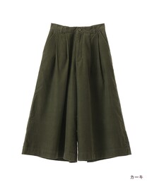 w closet | コーデュロイタックガウチョパンツ(パンツ)