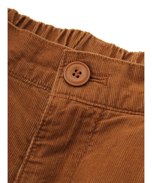 w closet(ダブルクローゼット)の「コーデュロイタックガウチョパンツ(パンツ・レディース・キャメル/カーキ/ブラック・FREE)」の8枚目の写真