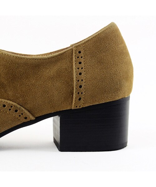 ORiental TRaffic（オリエンタルトラフィック）の「ベロアシューズ（シューズ・レディース・ブラック/キャメル/グレー・S/M/L/LL）」の9枚目の写真