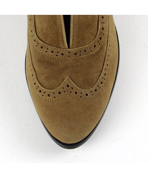 ORiental TRaffic（オリエンタルトラフィック）の「ベロアシューズ（シューズ・レディース・ブラック/キャメル/グレー・S/M/L/LL）」の7枚目の写真