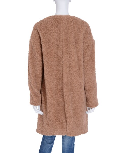 Ungrid（アングリッド）の「ボアルーズコート（ジャケット/アウター・レディース・オフホワイト/キャメル・S/M）」の6枚目の写真