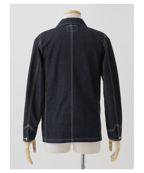 SEVENDAYS=SUNDAY(セブンデイズサンデイ)の「Men's CONE DENIM カバーオール(ジャケット/アウター・インディゴ/ライトインディゴ・S/M/L)」の5枚目の写真