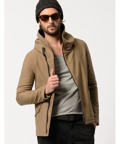 wjk（ダヴルジェイケイ）の「W-riders mods（ジャケット/アウター・メンズ・beige/khaki/black・S/M/L）」の13枚目の写真