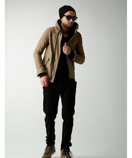 wjk（ダヴルジェイケイ）の「W-riders mods（ジャケット/アウター・メンズ・beige/khaki/black・S/M/L）」の11枚目の写真