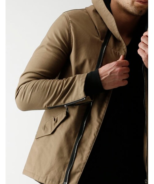wjk（ダヴルジェイケイ）の「W-riders mods（ジャケット/アウター・メンズ・beige/khaki/black・S/M/L）」の6枚目の写真