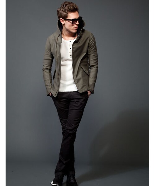 wjk（ダヴルジェイケイ）の「W-riders mods（ジャケット/アウター・メンズ・beige/khaki/black・S/M/L）」の17枚目の写真
