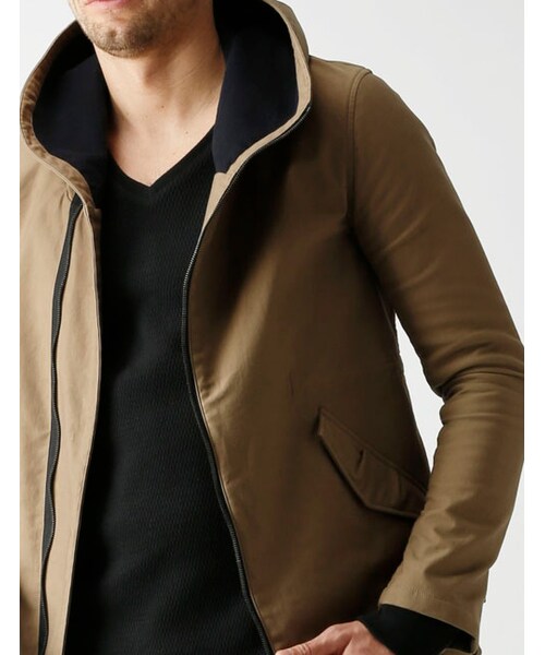wjk（ダヴルジェイケイ）の「W-riders mods（ジャケット/アウター・メンズ・beige/khaki/black・S/M/L）」の7枚目の写真