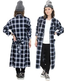 RNA | パイピングチェックガウン(ジャケット/アウター)