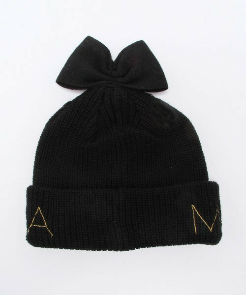MARK & LONA（マークアンドロナ）の「Big Ribbon Beanie（ニット