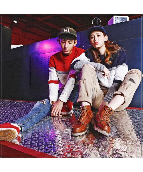 ROMANTIC CROWN（ロマンティッククラウン）の「Overlap knit_navy（その他・メンズ・기타）」の5枚目の写真