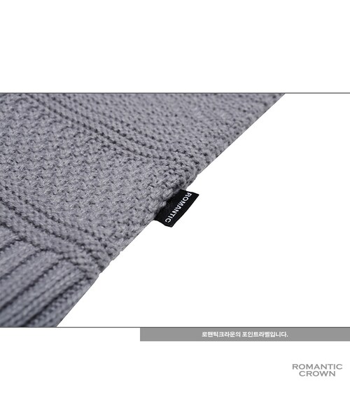 ROMANTIC CROWN（ロマンティッククラウン）の「Overlap knit_navy（その他・メンズ・기타）」の11枚目の写真