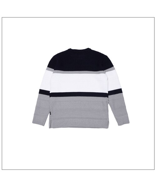 ROMANTIC CROWN（ロマンティッククラウン）の「Overlap knit_navy（その他・メンズ・기타）」の7枚目の写真