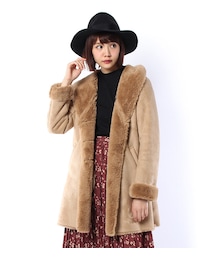 PAGEBOY | 【POINT×10】【PAGEBOY】フェイクムートン(ジャケット/アウター)